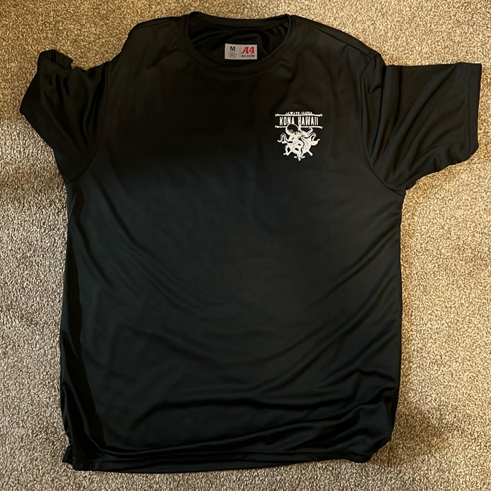Black size medium men’s Kona Hawaii t shirt